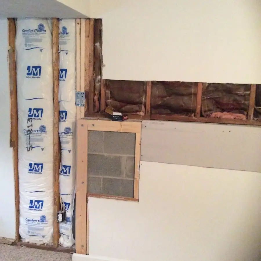 Wall insulation replacement during Odor Removal & Deodorization in Riverbank
